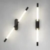 Arandela Tubo Acrílico Linear Direcionável Luz LED Marca Miresa Arandela Tubo Acrílico Linear Direcionável Luz LED
