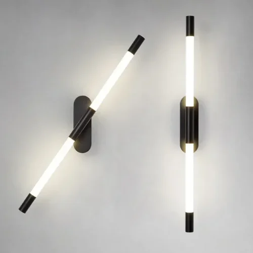 Arandela Tubo Acrílico Linear Direcionável Luz LED Marca Miresa Arandela Tubo Acrílico Linear Direcionável Luz LED