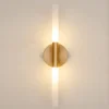 Arandela Linear Tubular Acrílico LED 12w