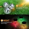 Luminária Led Solar Flutuante Piscina