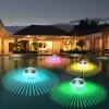 Luminária Led Solar Flutuante Piscina