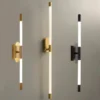 kf-S658215ff59d049428a105ccc47d23669w-N-rdico-moderno-Tira-Quarto-L-mpada-de-Parede-Cabeceira-Luz-Luxo-Sala-estar-Fundo-Arandela Arandela Tubo Acrílico Linear Direcionável Luz LED