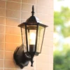Arandela Colonial Bronze ou Preto Para Jardins e Fachadas