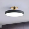 Luminária De Sobrepor Redondo Minimalista Luz LED Dimmer Marca Miresa Luminária De Sobrepor Redondo Minimalista Luz LED Dimmer