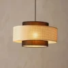 Lustre Rústico Wabi Sabi Rattan Artesanal | Comprar com Frete Grátis