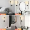 kf-Sa7dd21834dbb447782e0bf0e6a391fcf0-Smoke-Grey-Lampshade-para-sala-de-estar-Round-Globe-Shade-Glass-Ball-Gray-Lamp-Cover-Lighting Bola Vidro Espelhado Cromado Para Reposição De Luminárias