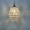 Pendente Transparente Forma Abacaxi