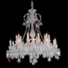 Lustre Baccarat De Cristal K9 Translúcido Coluna De Vidro