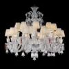 Lustre Baccarat De Cristal K9 Translúcido Coluna De Vidro