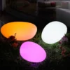 Luminária Para Jardins Paisagismo Luz Solar Recarregável