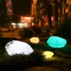 kf-Sda577d7199b846509f54b24a77ad1599w-USB-Charge-RGB-LED-Glowing-Stone-Shape-Light-Outdoor-Garden-Landscape-Lawn-Lamp-with-Remote-Control Luminária Jardins Carga Usb RGB Led Brilhante Forma Pedra