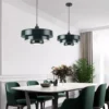 kf-Sea7478469a904702a04526a936edb9ceR-Medieval-LED-Pendant-Light-Nordic-Carbon-Steel-Aluminum-White-Dark-Green-Orange-Illumination-For-Restaurant-Living Luminária Pendente Medieval Alumínio Colorido Polido