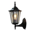 Arandela Colonial Bronze ou Preto Para Jardins e Fachadas