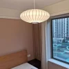 Pendentes Acabamento Tecido Tipo Seda Design Japonês