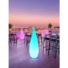 kf-Sf1d85a35a84f45bc85734f5cd16cf80fc-Outdoor-Water-Drop-Lawn-Lamps-Garden-Floor-Lamp-Solar-Garden-Outdoor-Lighting-Balcony-Landscape-Waterproof-Vertical Luminária Para Jardins Gota D'Água LED