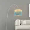 kf-Sf70b04bd18cc4fa282b787369ee7166by-Bamboo-Lamp-Shade-Chandelier-Lamp-Lampshade-E27-Japanese-Style-Light-Cover-Drum-Clip-On-Spider-Construction Cúpula Para Pendentes e Abajur Bamboo japonês