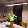 Lustre Retangular Ultra Fino Luz LED