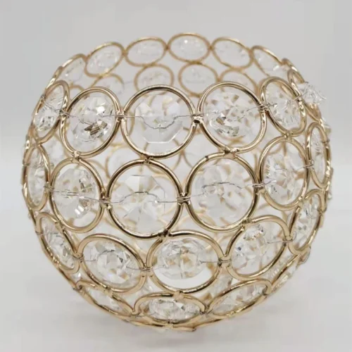 kf-Sfa0431cf2e864fca82f95708d17268acx-Teto-Luz-Sombra-Substitui-o-Lustre-Quarto-Crystal-Lampshade Bola Alumínio e Pingente de Cristal k9 Para Reposição de Pendentes