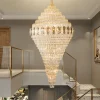 kf-Sfe793cc541324eacba45101fb8800f3c1-Duplex-Living-Room-Crystal-Chandelier-Restaurant-Villa-European-Hotel-Lobby-Simple-Low-Rise-Hollow-Building-Mid Lustre De Cristal K9 Duplex Para Escada e Tetos Altos