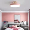 kf-Sfee2889e98a342dc8c517168c987e509u-Lustre-de-Escurecimento-Remoto-Circular-Luz-de-Teto-LED-Moderno-e-Simples-Macaron-Quarto-Sala-de Luminária De Sobrepor Redondo Minimalista Luz LED Dimmer