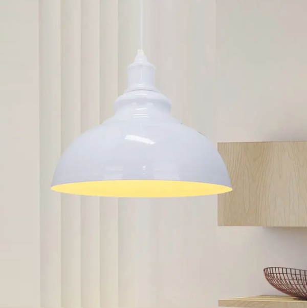 pendente aluminio branco design moderno marca marisa