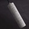 pendente cilindro cimento marca miresa Pendente Industrial Tubular Em Cone Acabamento Padrão Concreto