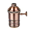 kf-A30d49fdba10d40c98b0f191665fb3413E-E27-L-mpada-Titular-Vintage-Edison-bulbo-Base-Screw-Bulb-base-Alum-nio-Luz-110V-220V Soquete Edison Para Bocal E27 Como Botão Liga/Desliga