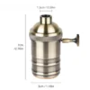 kf-Aa609d4ead9f6471b81ced51edccda3225-E27-L-mpada-Titular-Vintage-Edison-bulbo-Base-Screw-Bulb-base-Alum-nio-Luz-110V-220V Soquete Edison Para Bocal E27 Como Botão Liga/Desliga