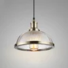 Pendente Industrial De Vidro Loft