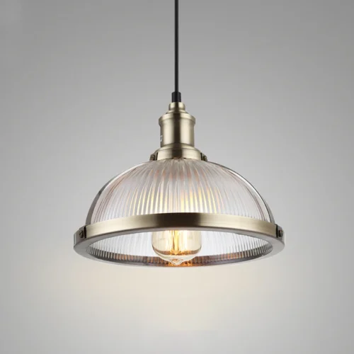 Pendente Industrial De Vidro Loft