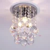 kf-HTB1hSMPPpXXXXbXaXXXq6xXFXXX7-Lustre-de-cristal-ilumina-o-superior-k9-de-cristal-de-a-o-inoxid-vel-moldura-luminaria Luminária Sobrepor Redonda Aço Inoxidável e Pingentes de Cristais K9