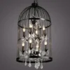 Pendente Design Americano Industrial Gaiola Pendente Design Americano Industrial Gaiola