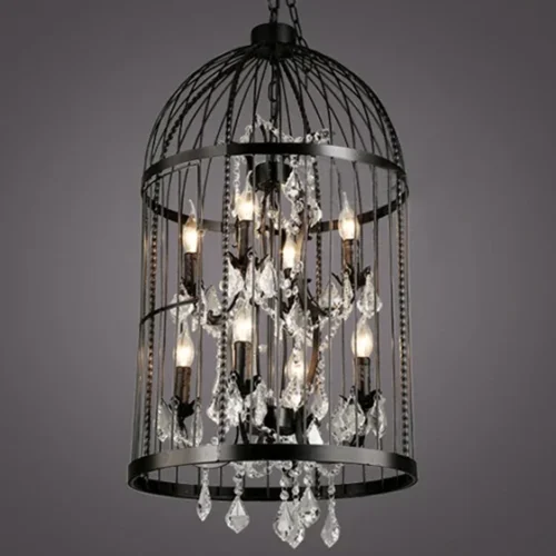 Pendente Design Americano Industrial Gaiola