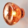 Arandela Moderna Formato Orgânico De PVC rose gold marca miresa Arandela Moderna Formato Orgânico De PVC