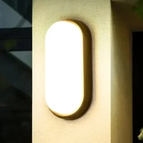 Arandela Oval LED Modelo Tartaruga