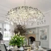 kf-S15e69aaa8acf458e9b76896c61d9a401q Lustre De Cristal 1/2 Esfera Redonda ou Retangular