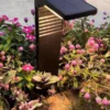 kf-S1e9cccb32e9d4a5cb9659cf1bd566cebd Poste Balizador Solar Impermeável LED Para Jardins