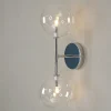 Arandela Contemporânea 2024/25 Com Bola De Vidro Transparente Arandela Contemporânea 2024/25 Com Bola De Vidro Transparente