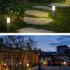 Poste Balizador Luz Solar Para Jardins