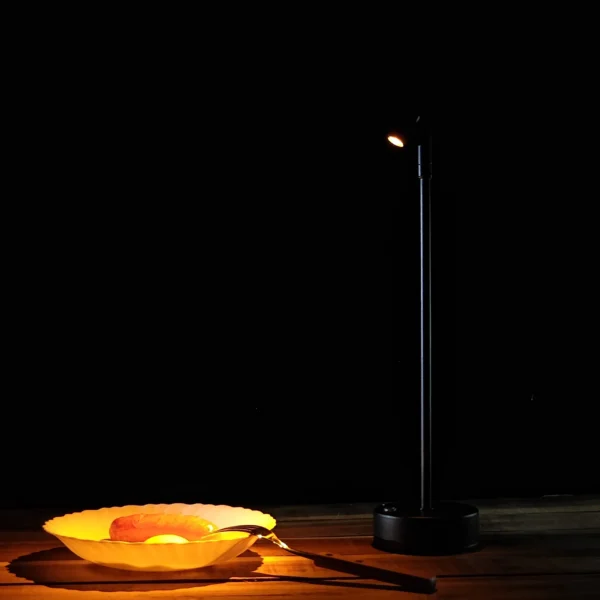 kf-S3d41c5b8c46744c8b986f65a534588bfh Luminária Mesa Minimalista Sem Fio LED Carregamento USB