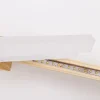 Arandela Retangular Linear Dourado de 40cm AC85 - 265V