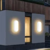 kf-S482fd1f62a594cd3b128b1af976ced71h-Outdoor-oval-LED-varanda-luz-moderna-l-mpada-de-parede-superf-cie-montada-arandela-interior-moistureproof Arandela Oval LED Modelo Tartaruga