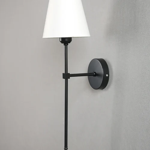 Arandela Design Americano Preto ou Dourado