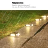 kf-S537a59c820ef4095bdfb265c93b02cdaD Luminária Para Jardins LED Impermeável Luz Solar