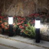 kf-S553761fa462d42cbacc7f7bd4bdccfb04-Ao-ar-livre-led-luzes-solares-luzes-do-jardim-solar-led-l-mpadas-do-gramado-ilumina Poste Balizador LED Luz Solar Para Jardins