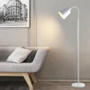 kf-S6b9a7b2e076c456a8af5c30fc49946950-Ferro-ajust-vel-LED-Standing-Lamp-Simples-Floor-Lamp-L-mpada-moderna-Sala-de-estar-Escrit Luminária Chão Ferro Branco ou Preto Ajustável Luz LED