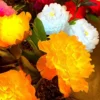 kf-S77f0e943e47a4b17a354aae2dc9a7f28i-Imperme-vel-Solar-Peony-Flower-Lights-Decora-o-para-casa-L-mpada-de-paisagem-Ilumina-o Luminária Formato Flor Para Jardins Luz Solar