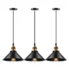kf-S77f61c2a6deb4f4a92b6a5b9ef0d20c0m-Luzes-do-pendente-do-preto-do-ferro-do-vintage-Vento-industrial-n-rdico-Loft-que-pendura Pendente Forma Chapéu Chinês Design Industrial Preto
