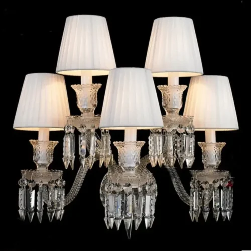 Arandela Lustre Parede Modelo Baccarat