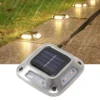 kf-Sa3da6b22bade4128a93048bb4bbedca2L-Imperme-vel-Solar-luz-terra-quente-jardim-l-mpada-p-tio-exterior-Driveway-marcador-8-LEDs Luminária Para Jardins LED Impermeável Luz Solar